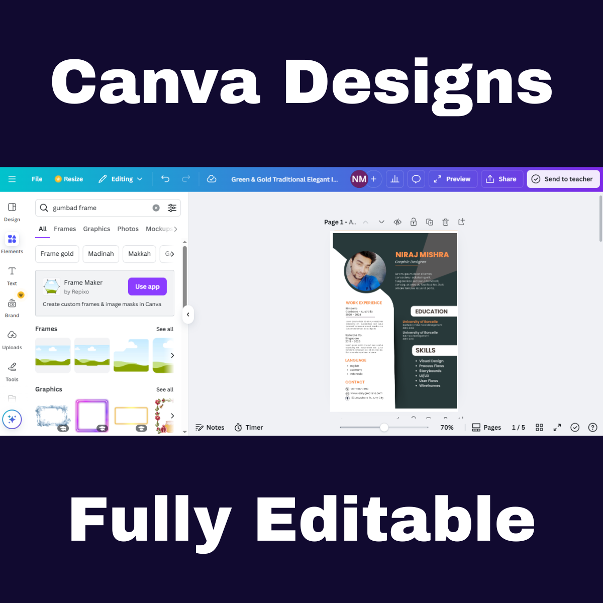 Easy Resume Template