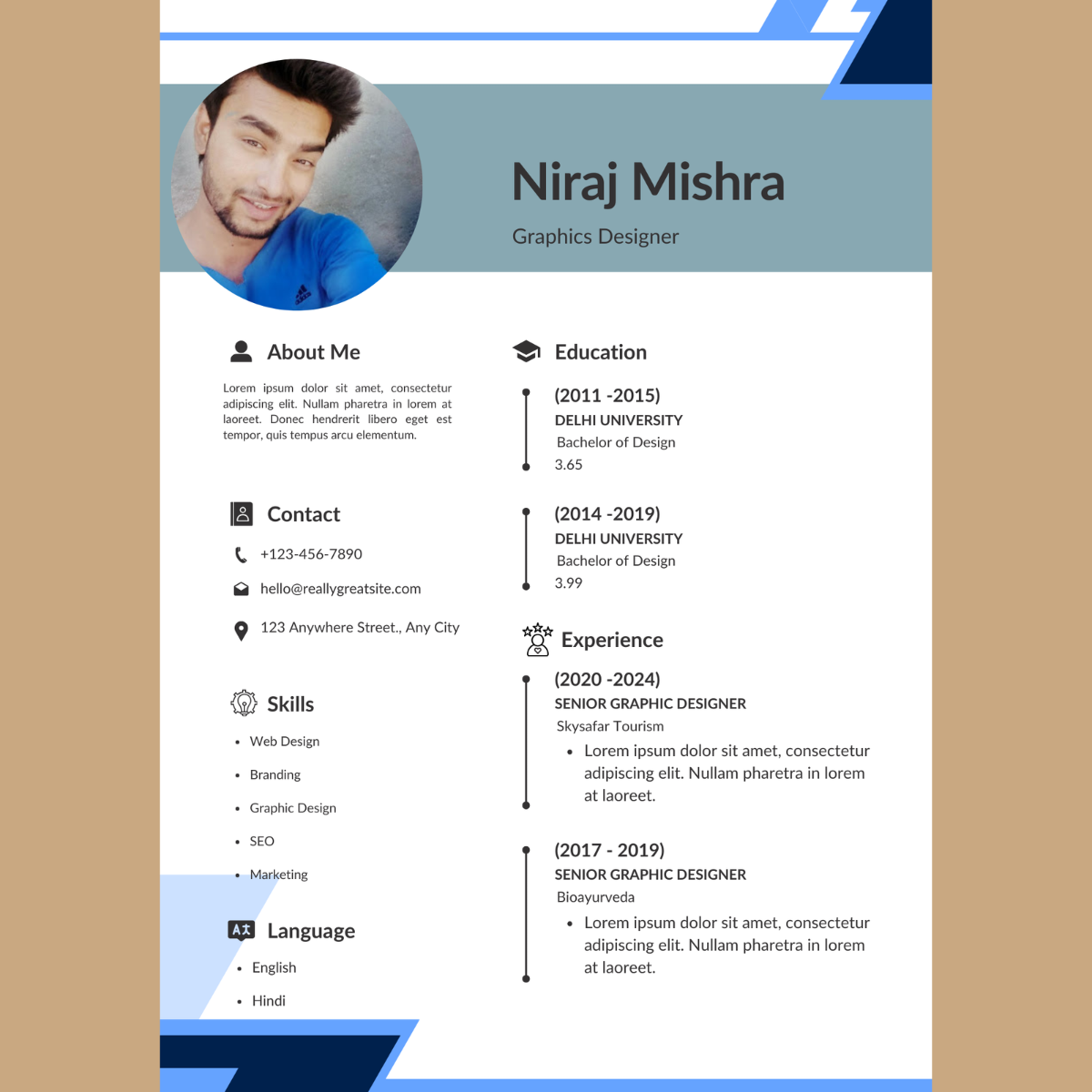 ATS Friendly CV Template
