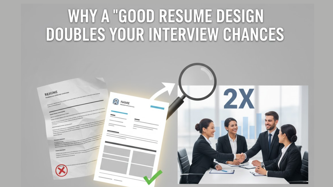 Why a Good Resume Design Doubles Your Interview Chances