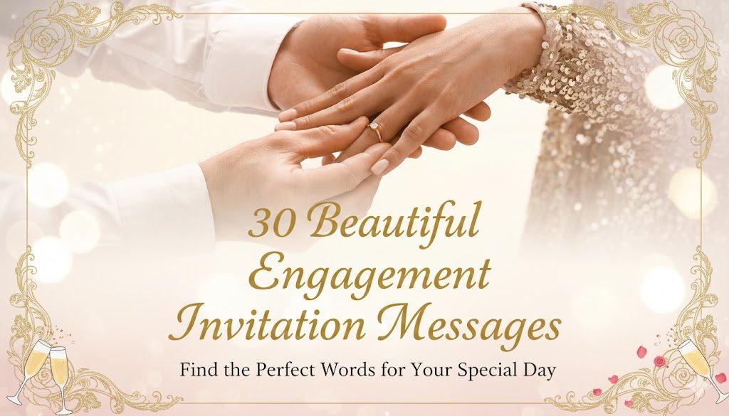 30 Beautiful Engagement Invitation Message