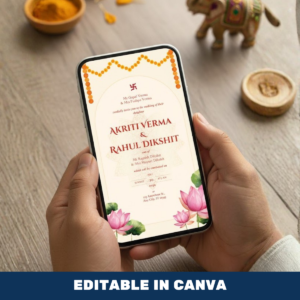 Hindu Wedding Card Design
