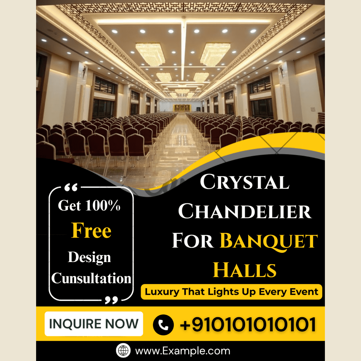 10 Chandelier Instagram Post Templates