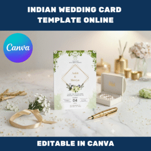 Indian Wedding Card Template Online