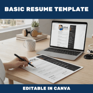 Modern Resume Template for Job Seekers | Professional & Stylish Canva Design