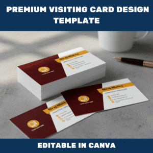 Premium Visiting Card Design Template